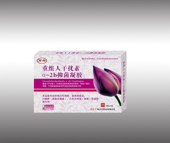 重组人干扰素a-2b抑菌凝胶